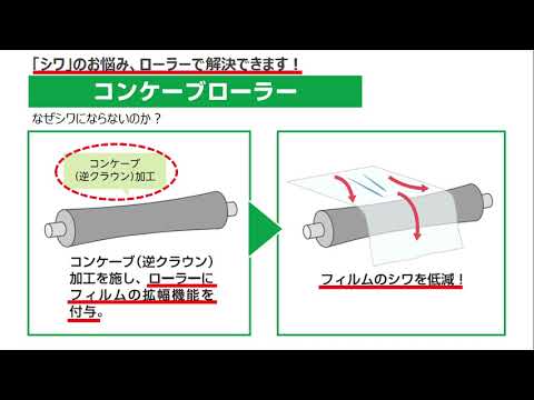 Web展示会：コンケーブローラー（動画）